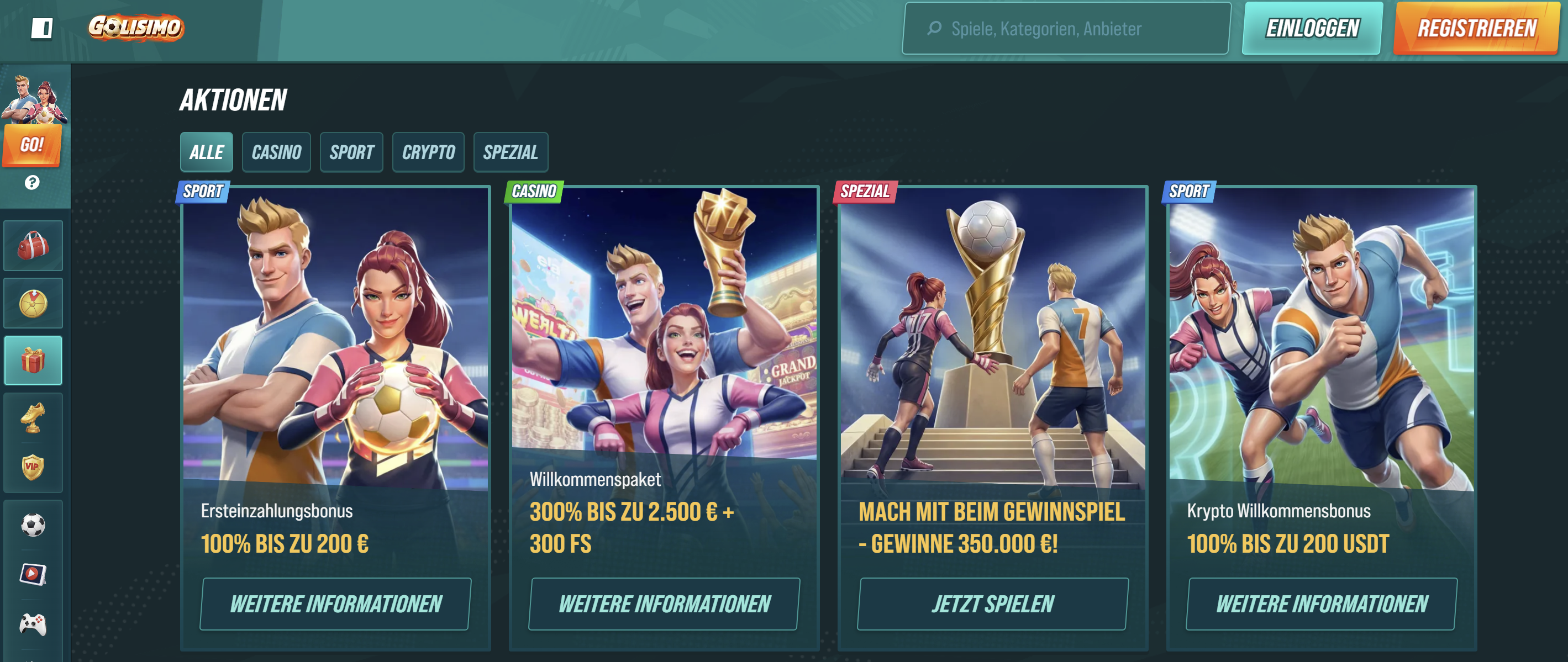 Golisimo Casino Bonusprogramm